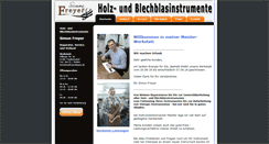 Desktop Screenshot of musikinstrumente-freyer.de