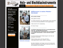 Tablet Screenshot of musikinstrumente-freyer.de